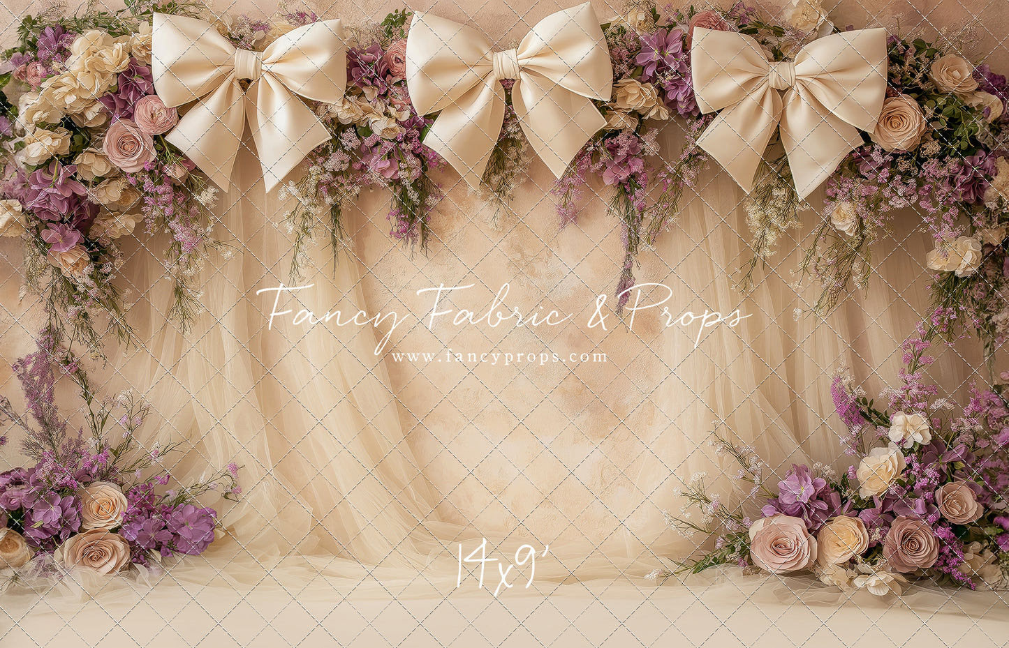 Luxe Lavender Blooms - With Sweep Option
