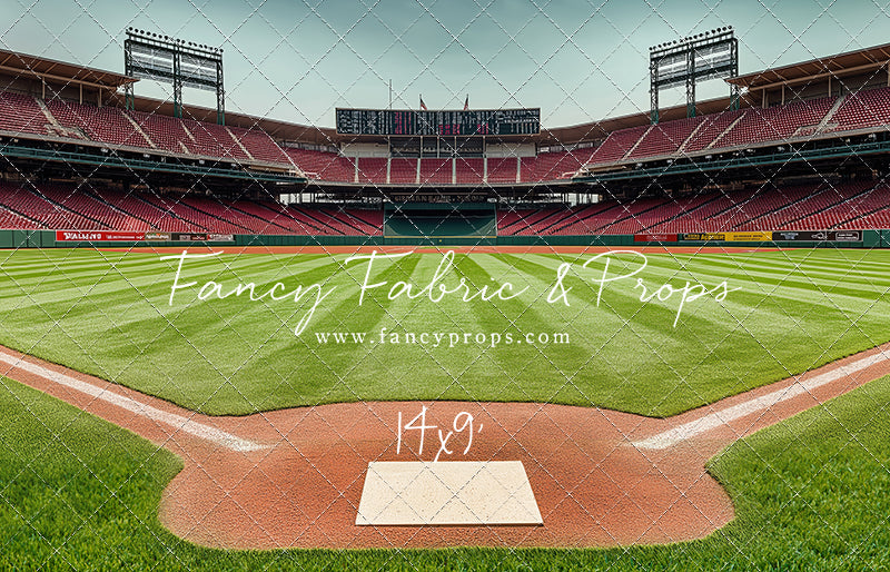 View From Home Plate - With Sweep Option