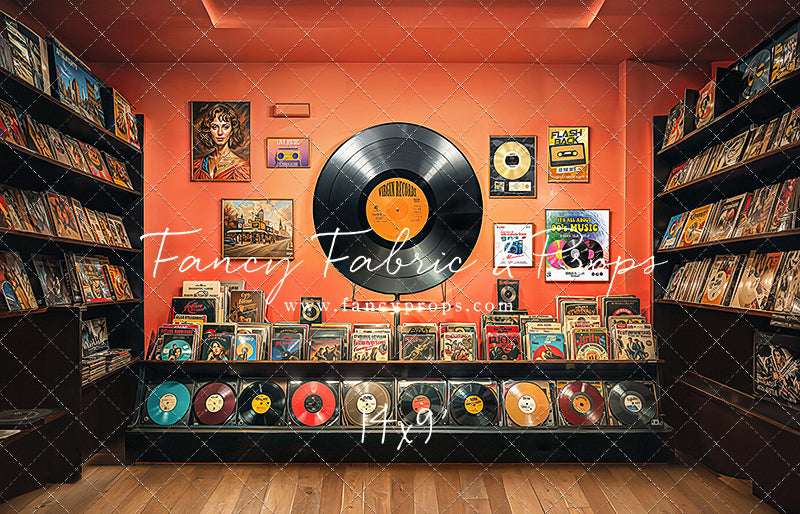 Vinyl Revival Room - Records Floor Version