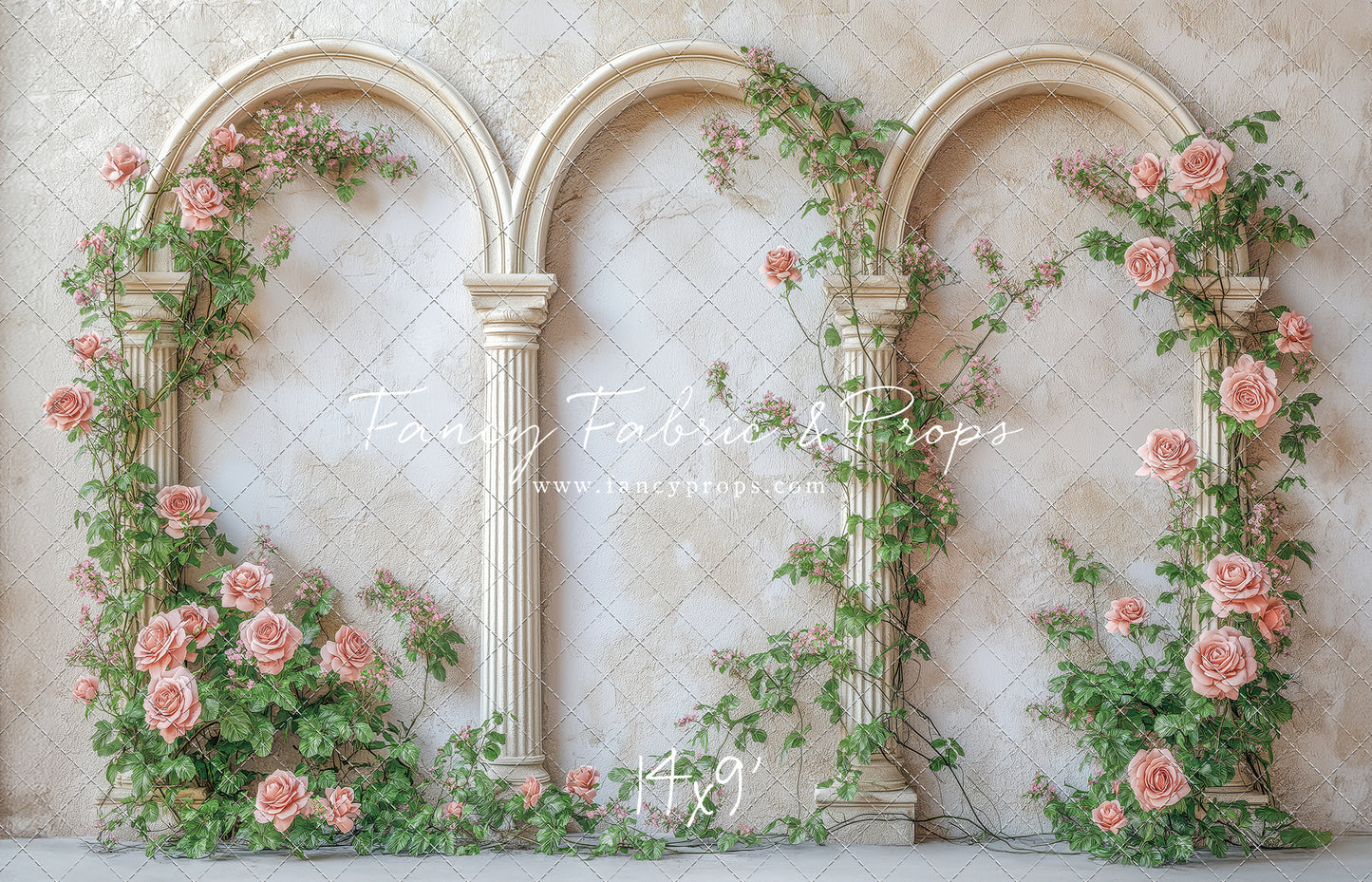 Whispering Rose Courtyard - With Sweep Option