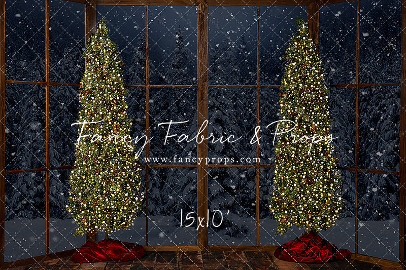 Bay Window With Trees