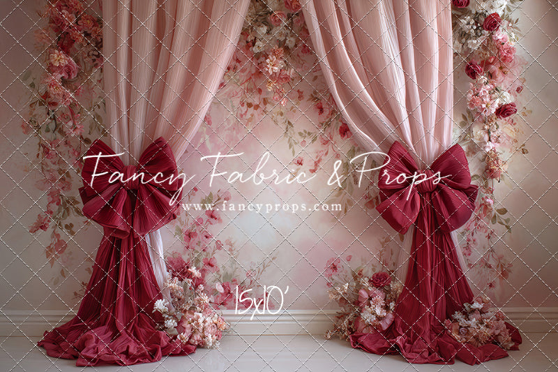 Bowtied Valentine - With Sweep Option