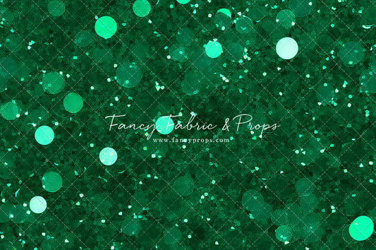 Bright Emerald Bokeh - Petite