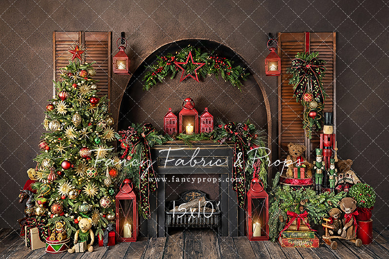 Elegant Fireside Mantle