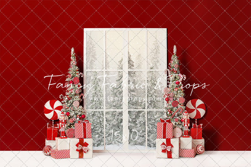 Candy Cane Window