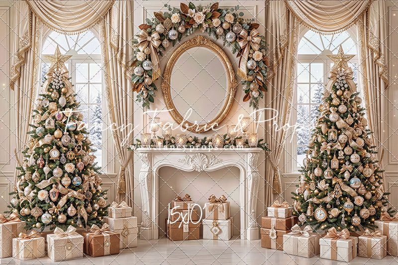 Christmas Beige Beauty - with Sweep Option