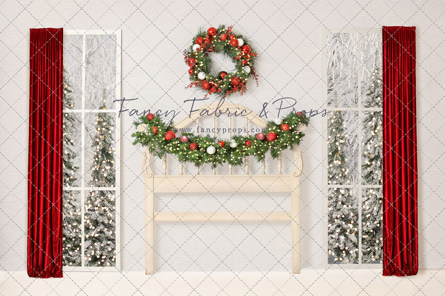 Classic Christmas Headboard