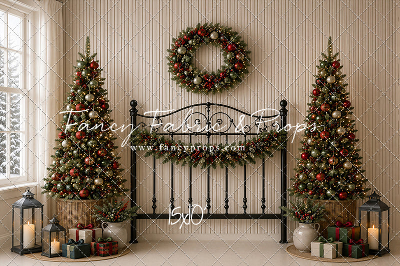 Classic Festive Headboard - with Sweep Option