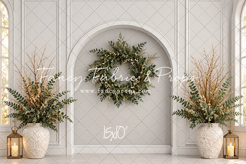 Clean Evergreen Arch - With Sweep Option