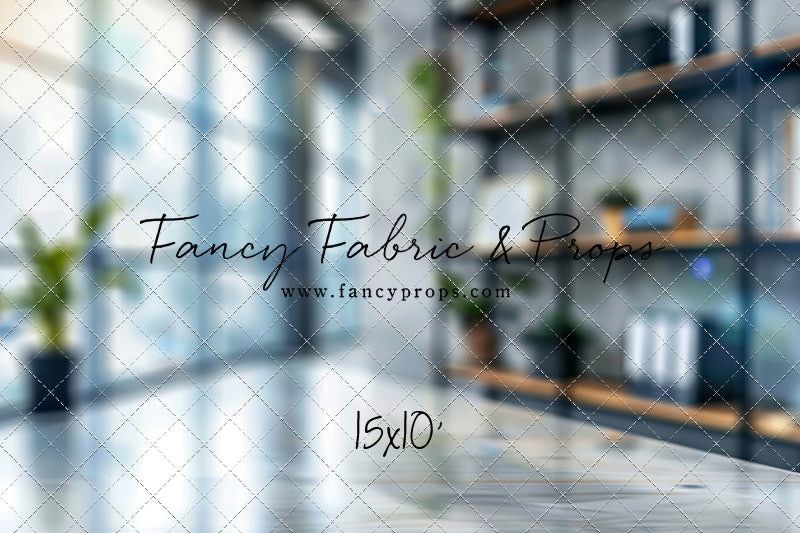 Corner Office - Horizontal Headshot Photography Backdrop