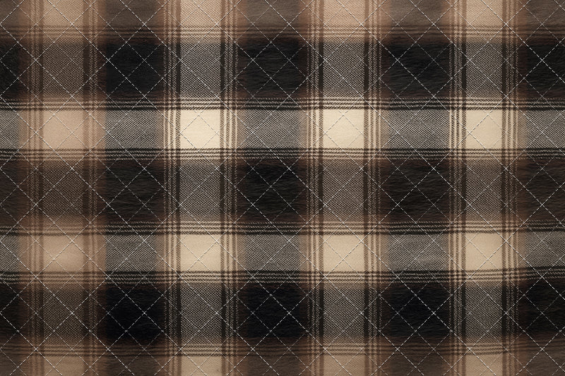 Espresso Flannel - With Sweep Option