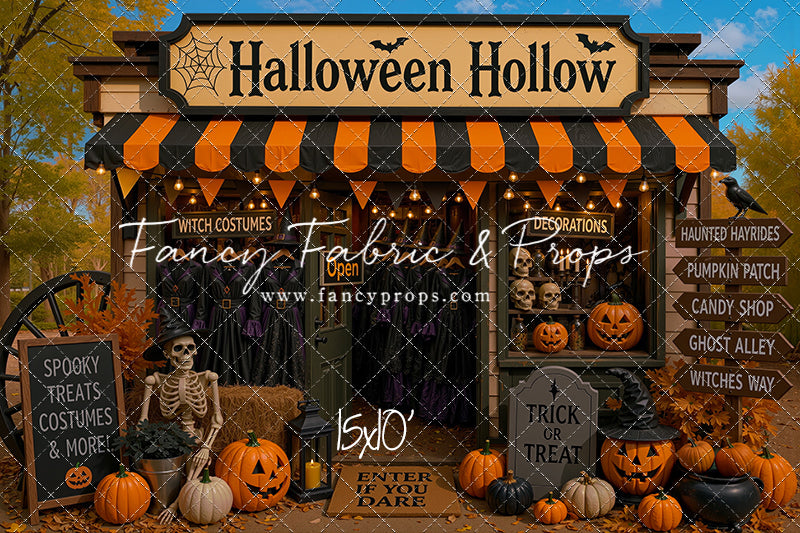 Halloween Hollow Shop - with Sweep Option