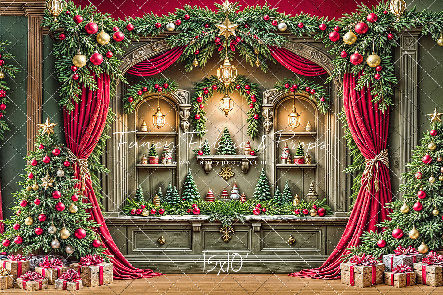 Holiday Heirloom Hall - with Sweep Option