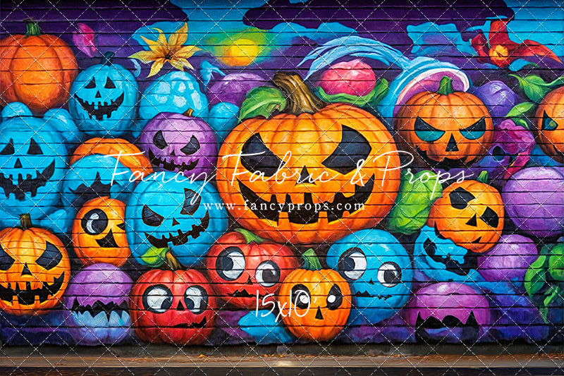 Jack-o-Lantern Graffiti Jam - With Sweep Option