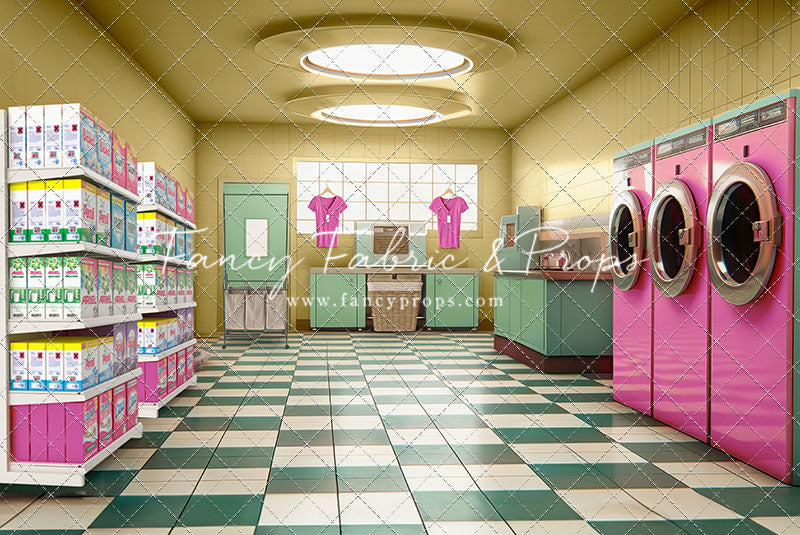 Laundry Day - Yellow - With Sweep Option