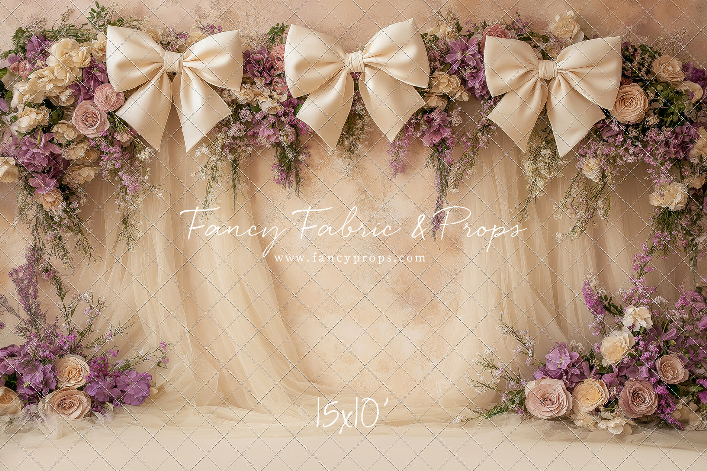 Luxe Lavender Blooms - With Sweep Option