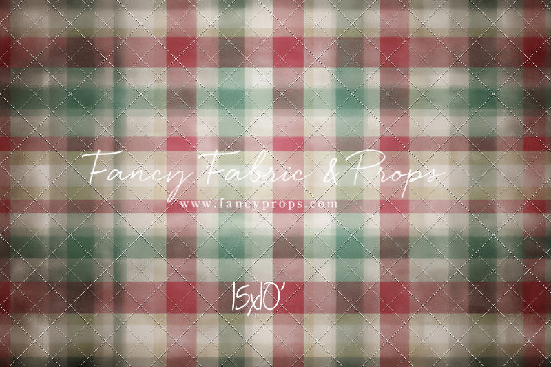 Merry Morning Plaid - With Sweep Option