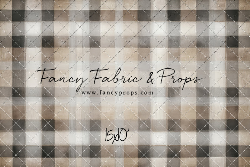 Mocha Flannel - With Sweep Option