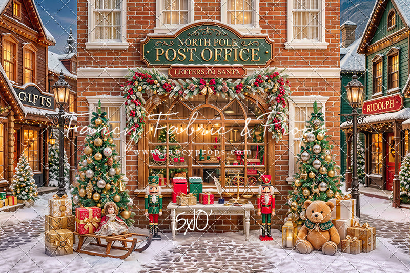 North Pole Post Office - with Sweep Option