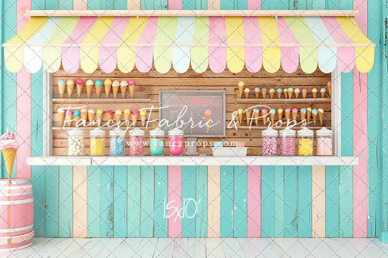 Pastel Scoop Shop - With Sweep Option