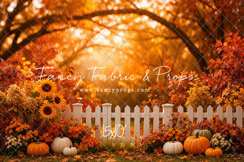 Pumpkin Patch Garden - With Sweep Option