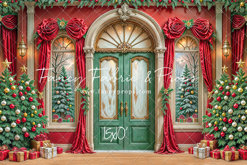 Rosy Holiday Hall - with Sweep Option