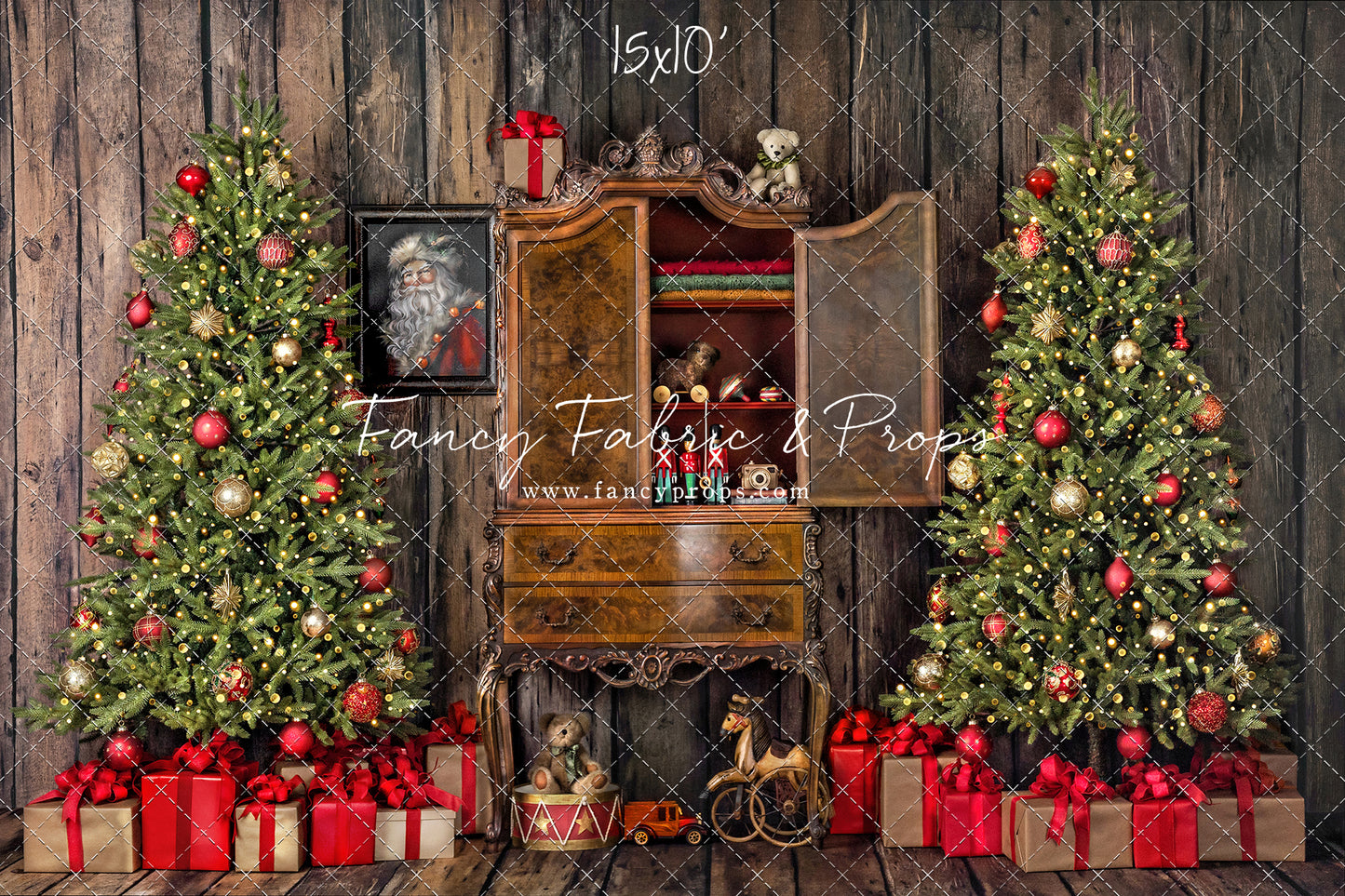 Santa's Cabinet of Christmas Wishes - Room