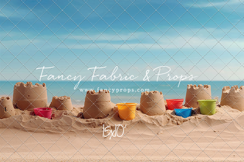 Seaside Sandcastles - With Sweep Option