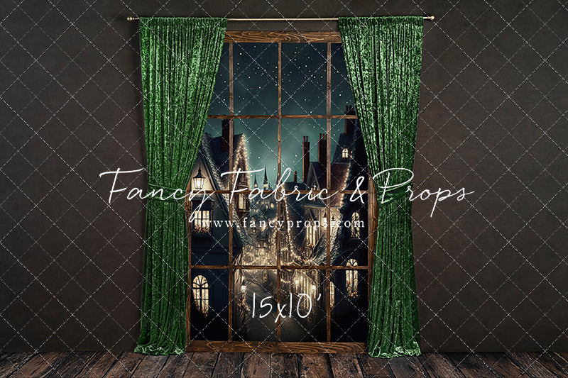 Serene Evergreen Village View