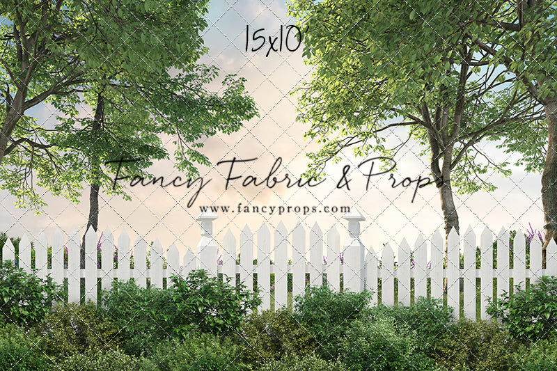 Spring Sunrise Garden Gate