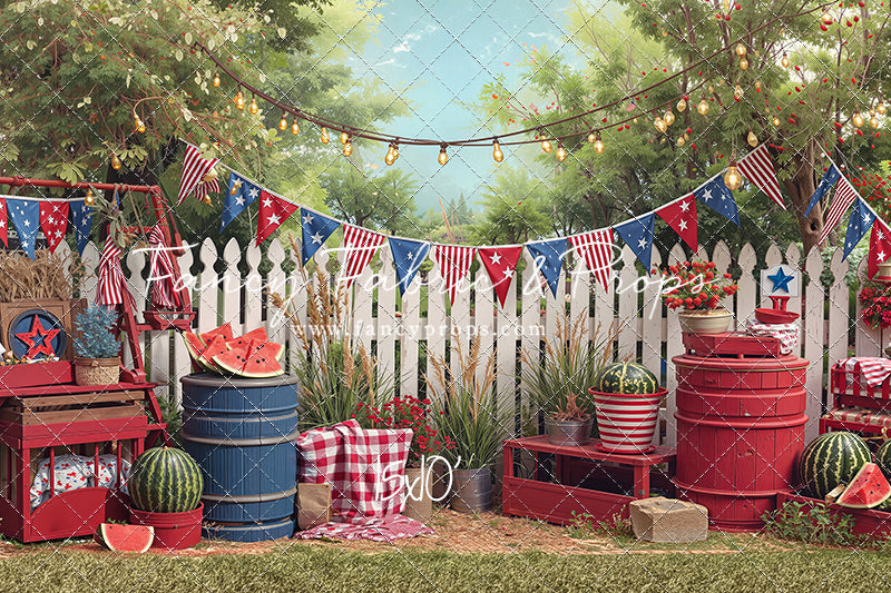 Stars & Stripes Social - With Sweep Option