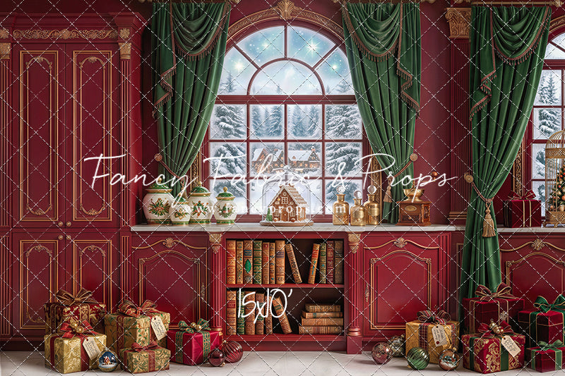 Storybook Christmas Room - With Sweep Option