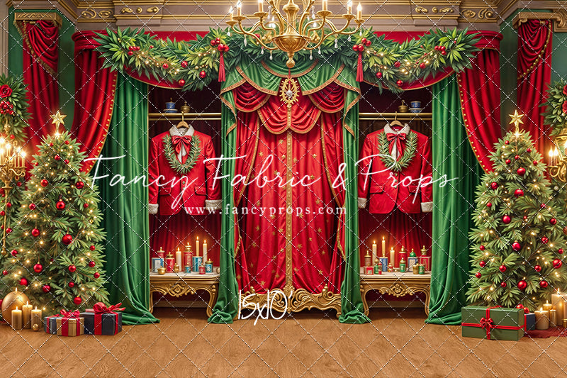 Suiting Up Santa - with Sweep Option