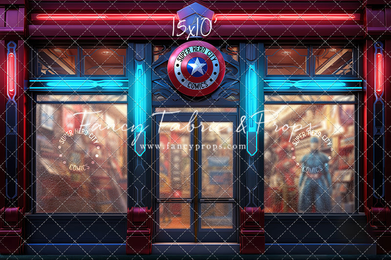 Super Hero City Comics - With Sweep Option