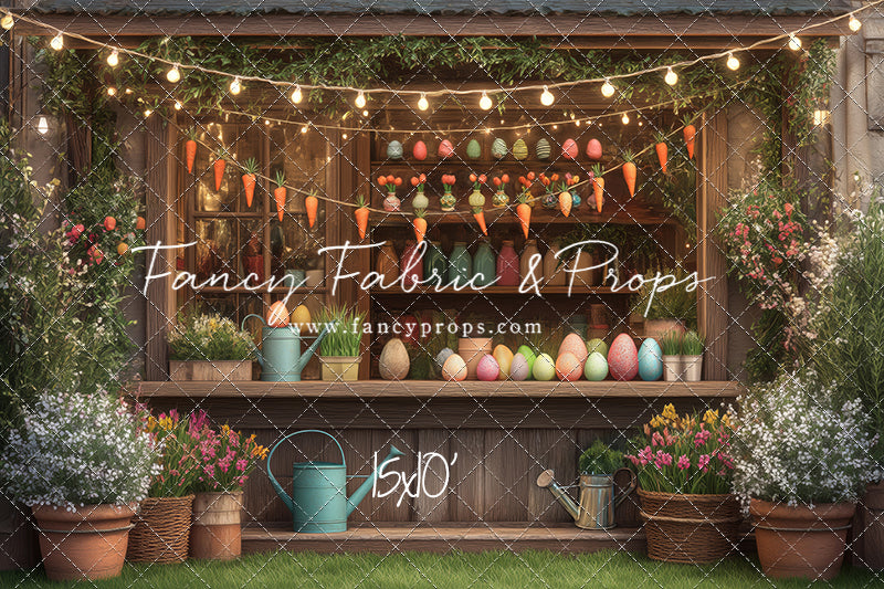 The Easter Garden Shop - With Sweep Option