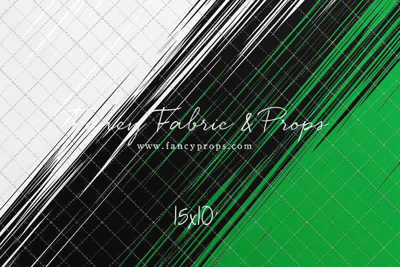 Varsity Emerald & Black