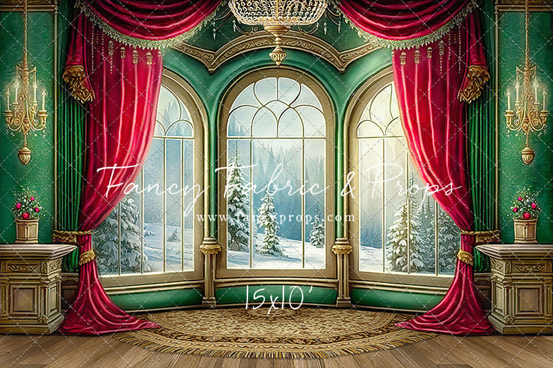 Warm Loving Holiday - Wood Floor Option - with Sweep Option