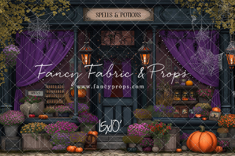 Witch's Hollow Mercantile - With Sweep Option