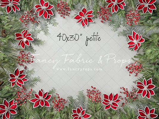 Crimson Poinsettias - Petite