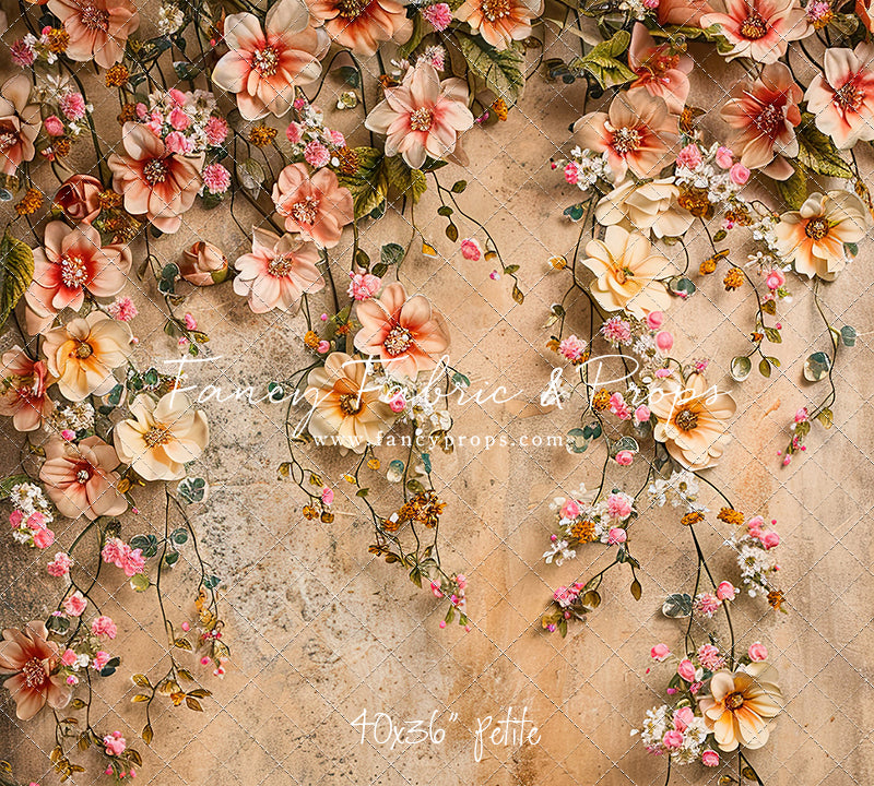 Painted Floral Peach - Petite