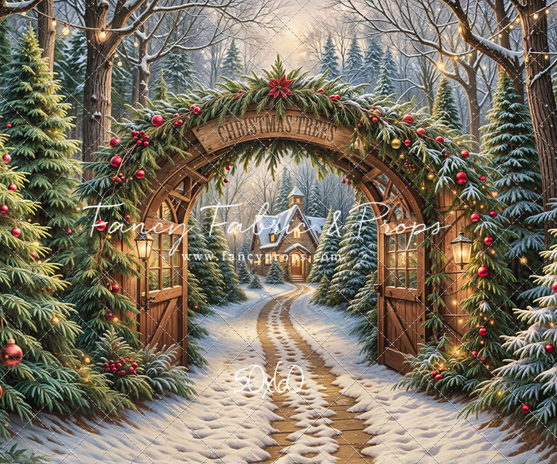 Christmas Path To Home - with Sweep Option