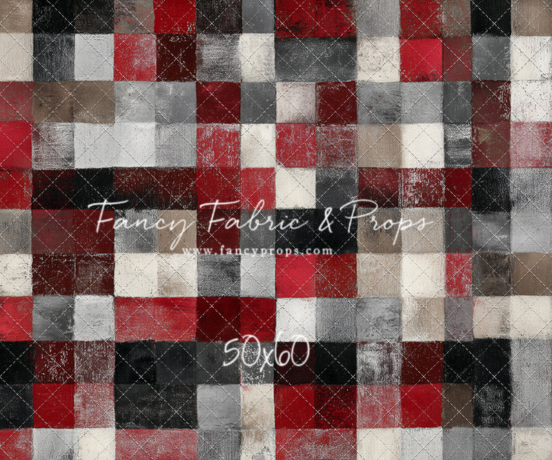 Cozy Cabin Check - Petite