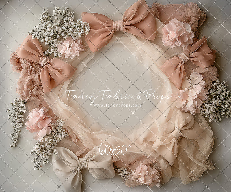 Honey Blush Bows - Petite