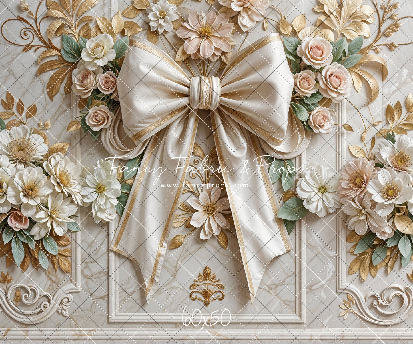 Ivory Luxe - With Sweep Option