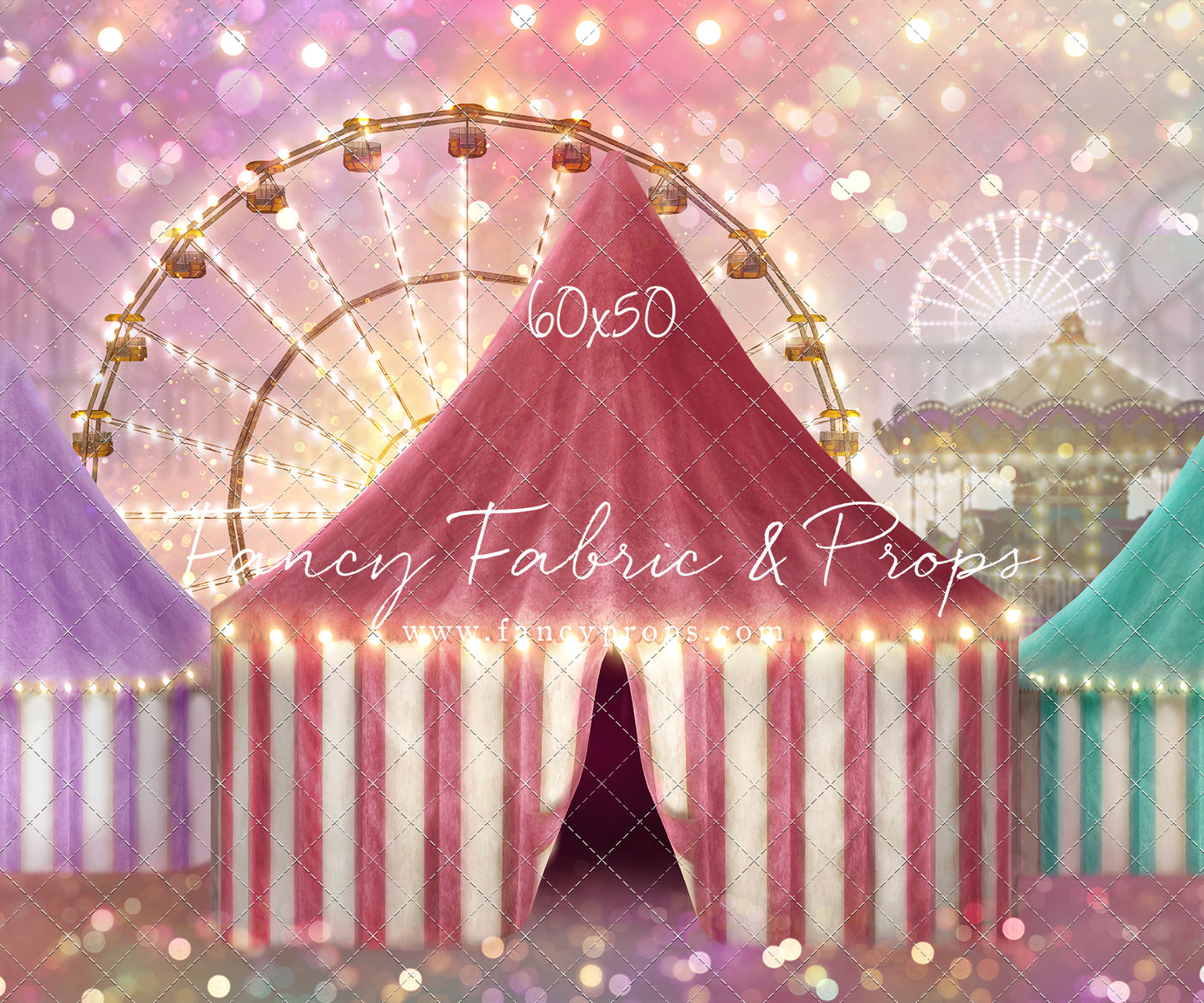 Pastel Carnival 60x50" - Plus Sweep Option - Littles Collection