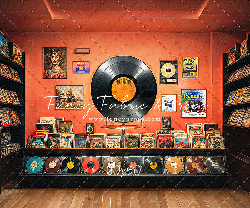 Vinyl Revival Room - Records Floor Version