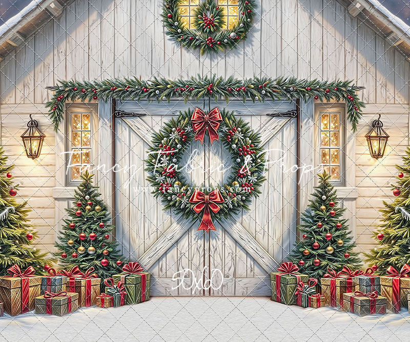Winter Welcome Barn - with Sweep Option