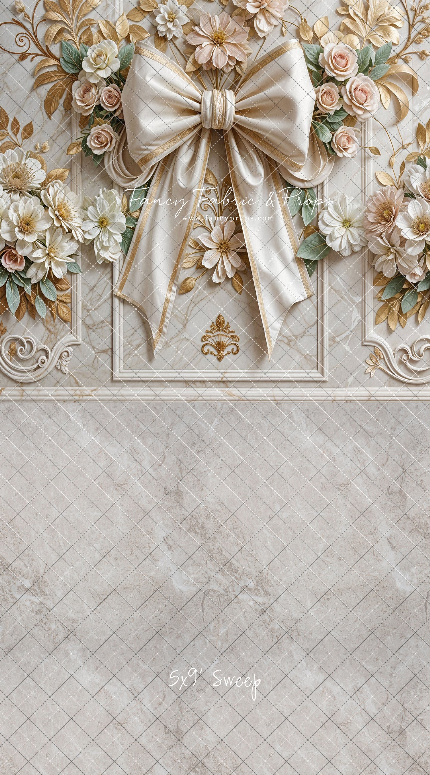 Ivory Luxe - With Sweep Option