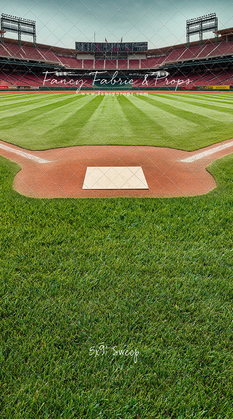 View From Home Plate - With Sweep Option