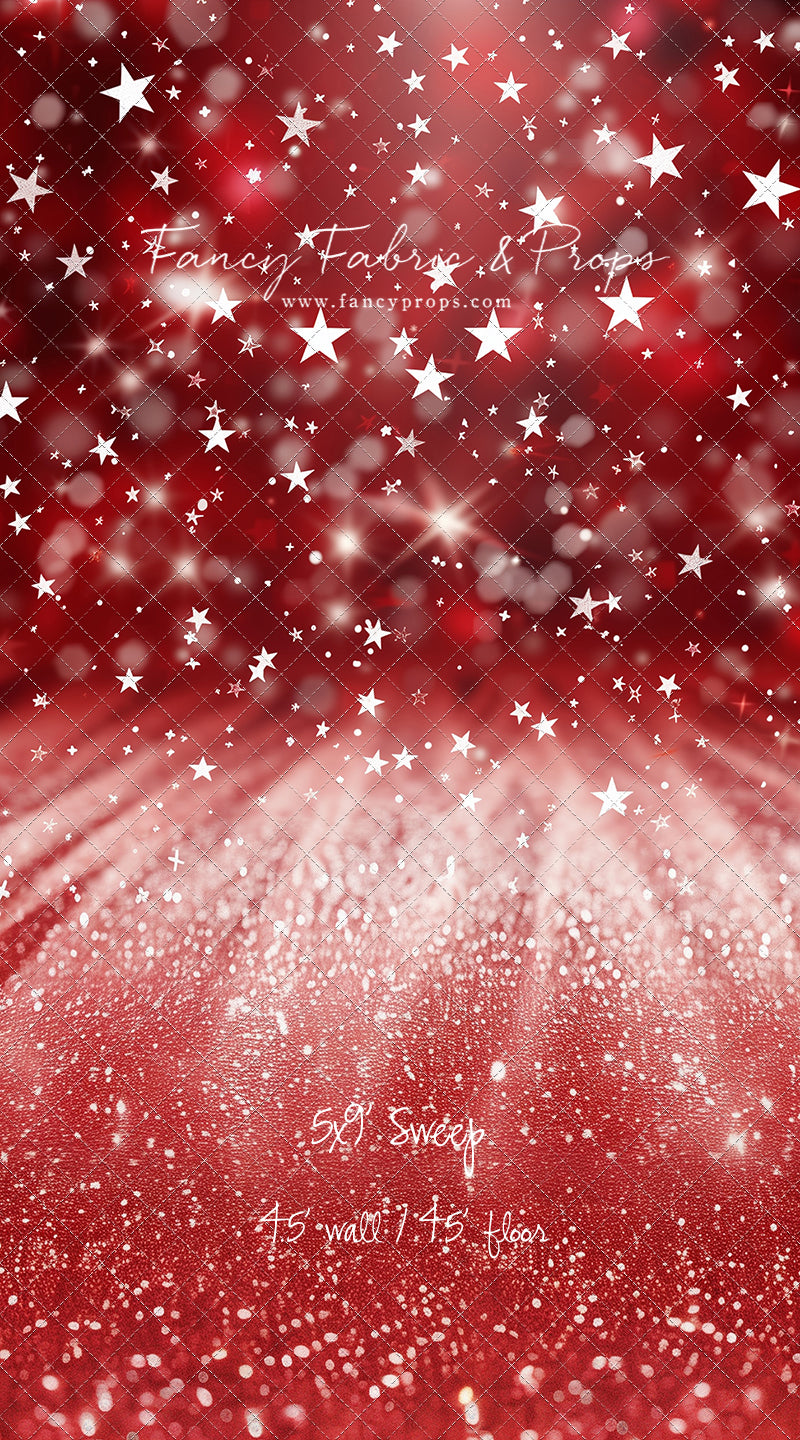Crimson Stars - Sweep Sizes Only